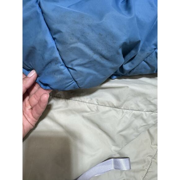 VTG The North Face Brown Label Made in USA Blue Mummy Sleeping Bag Goose Down - Picture 8 of 8